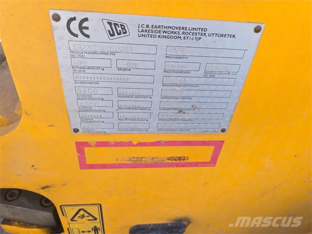 JCB TM 220 Utovarivači na kotačima