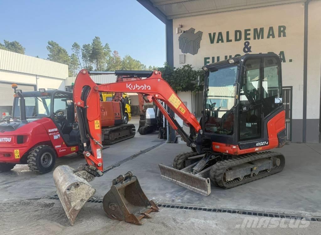 Kubota KX 027-4 Mini bageri <7t