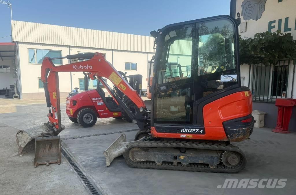 Kubota KX 027-4 Mini bageri <7t