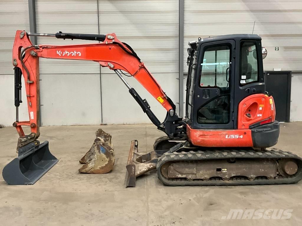 Kubota U 55-4 Mini bageri <7t
