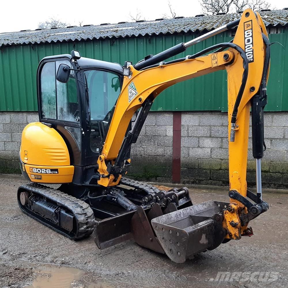 JCB 8026 Mini bageri <7t