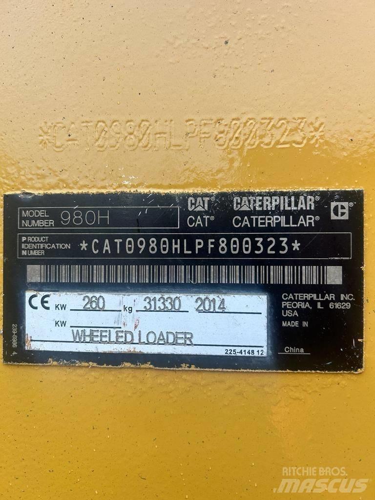 CAT 980H Utovarivači na kotačima