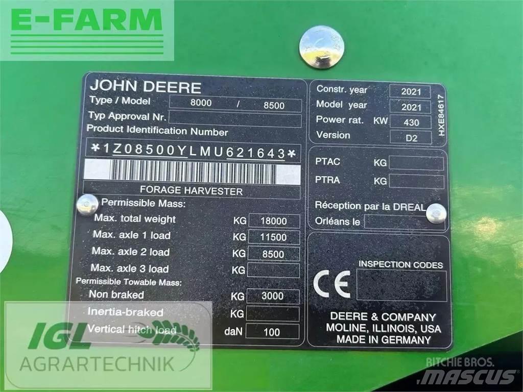 John Deere 8500i Strojevi za krmu na vlastiti pogon