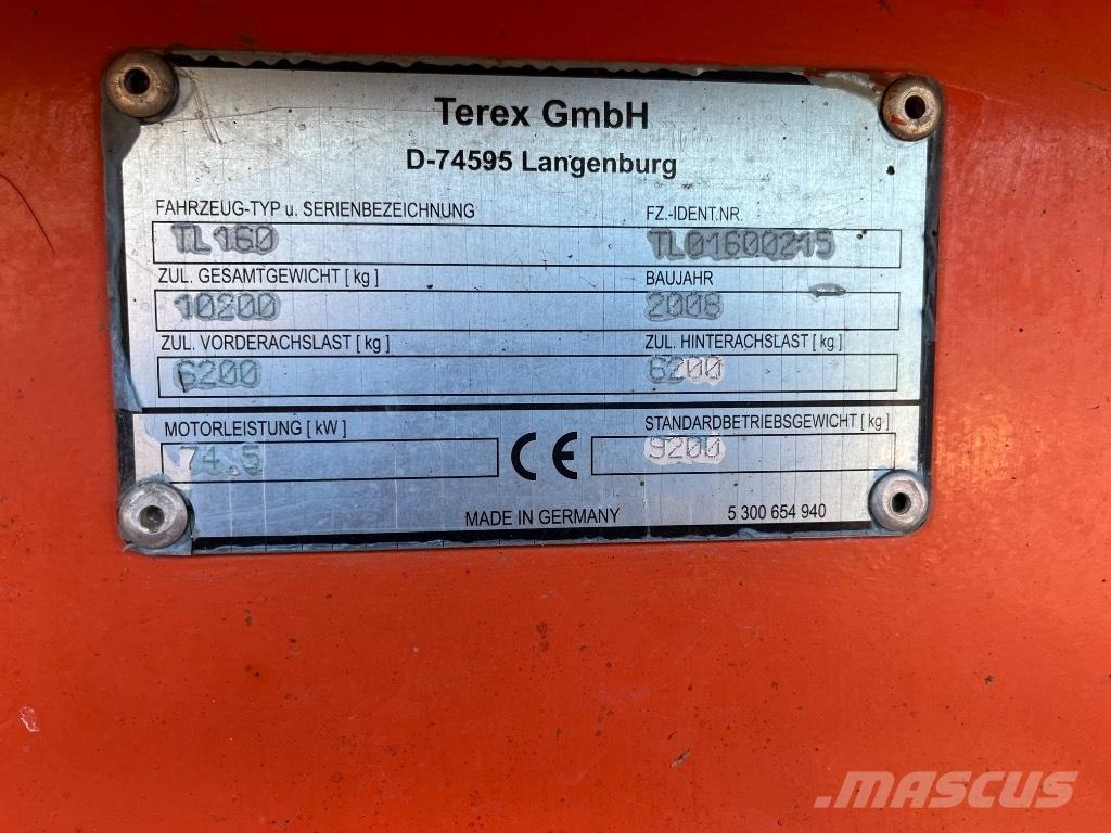 Terex TL 160 Utovarivači na kotačima