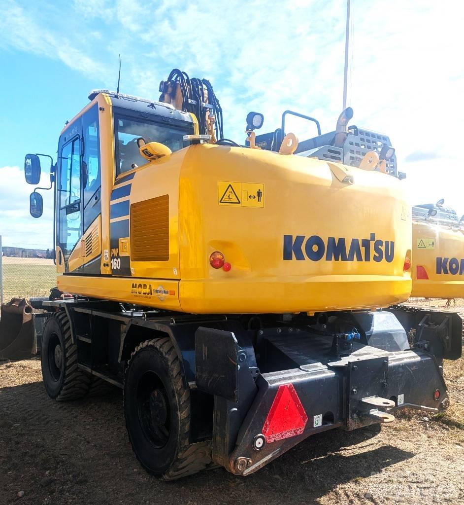 Komatsu PW160-11 Bageri na kotačima