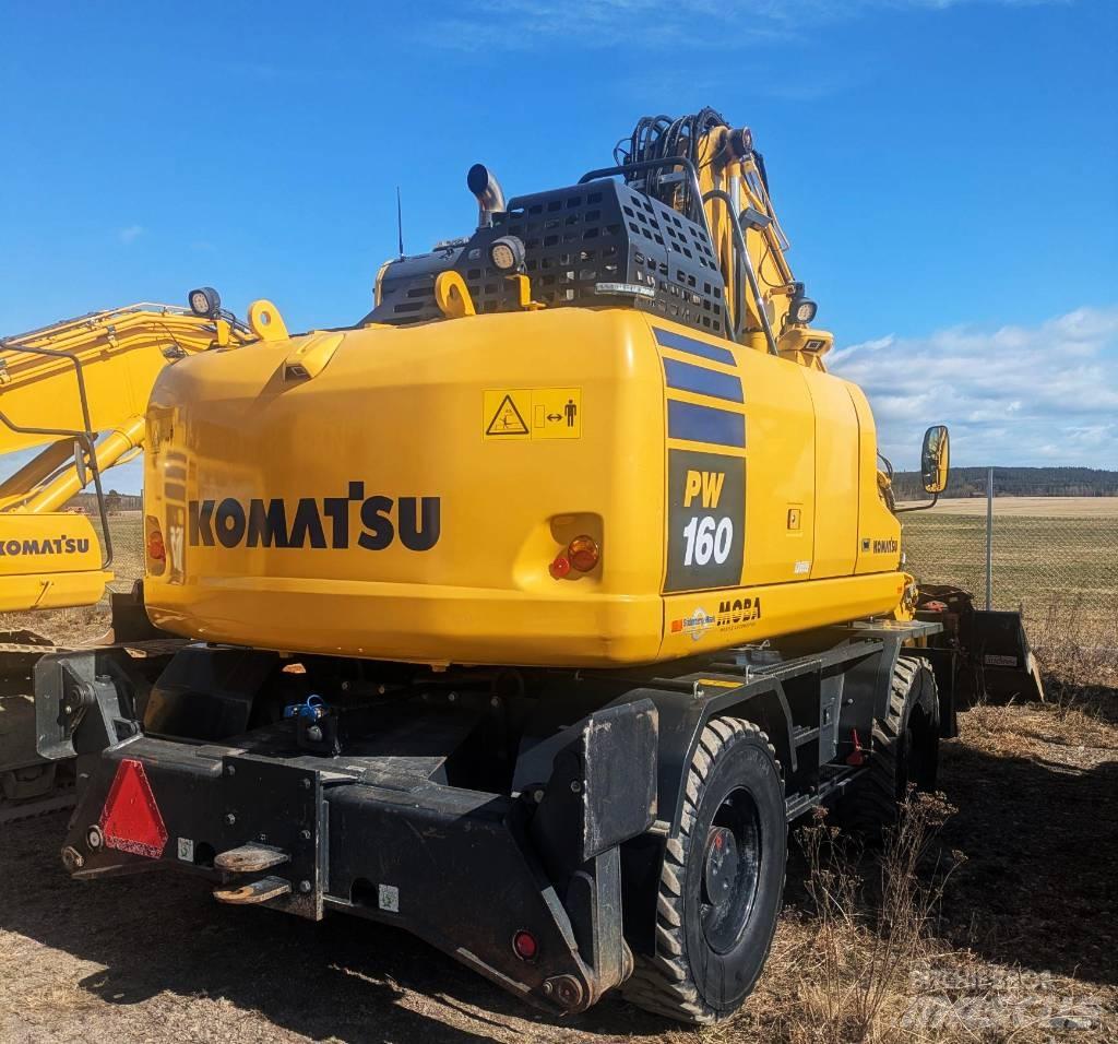 Komatsu PW160-11 Bageri na kotačima