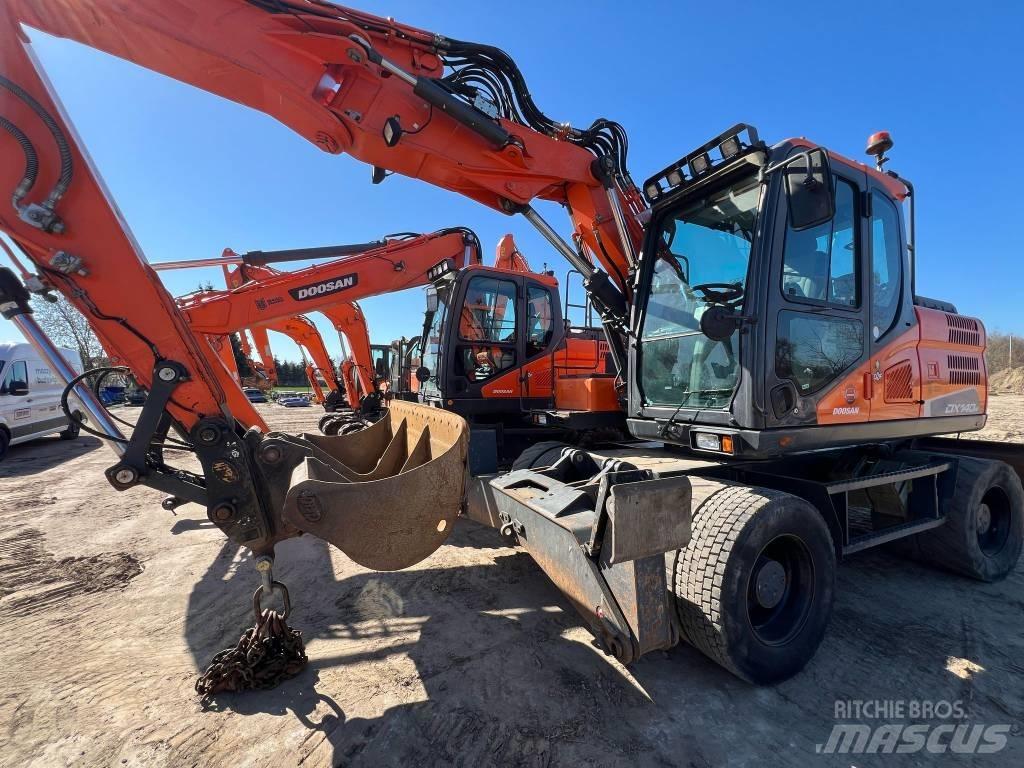 Doosan DX140W-5 Bageri na kotačima