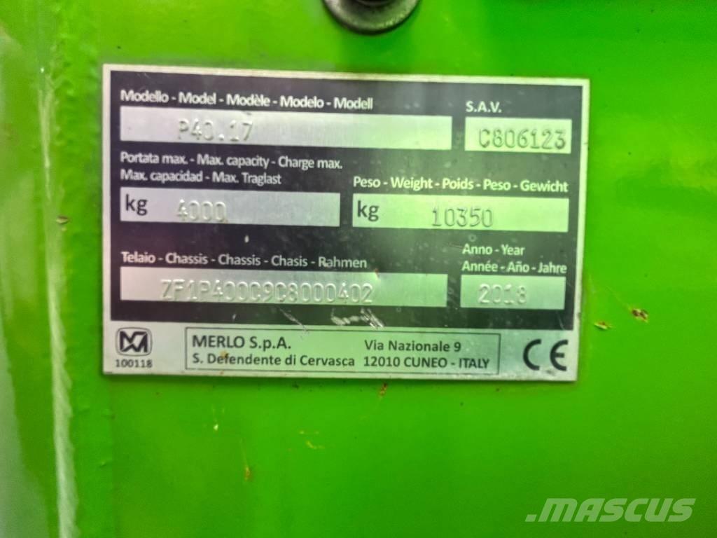 Merlo P 40.17 Teleskopski viličari