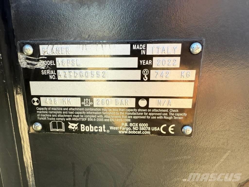 Bobcat 18 PSL Ostale komponente