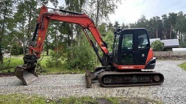 Kubota KX080 – 4a2 Mini bageri <7t