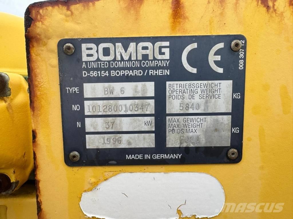 Bomag BW 6 Valjci sa dvojnim bubnjem