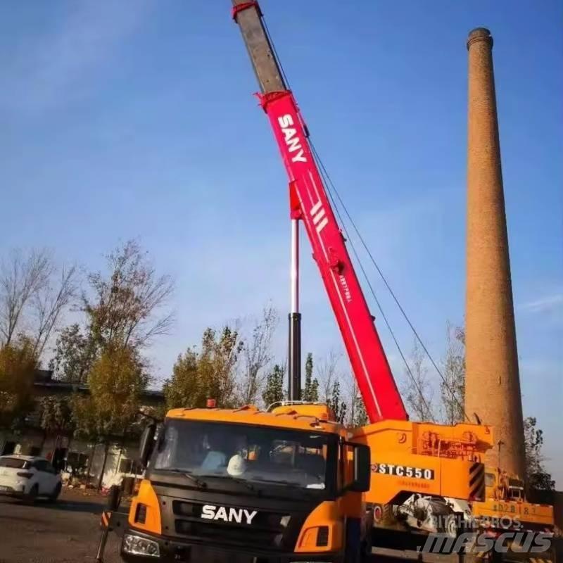 Sany stc550 Rabljene dizalice za težak teren