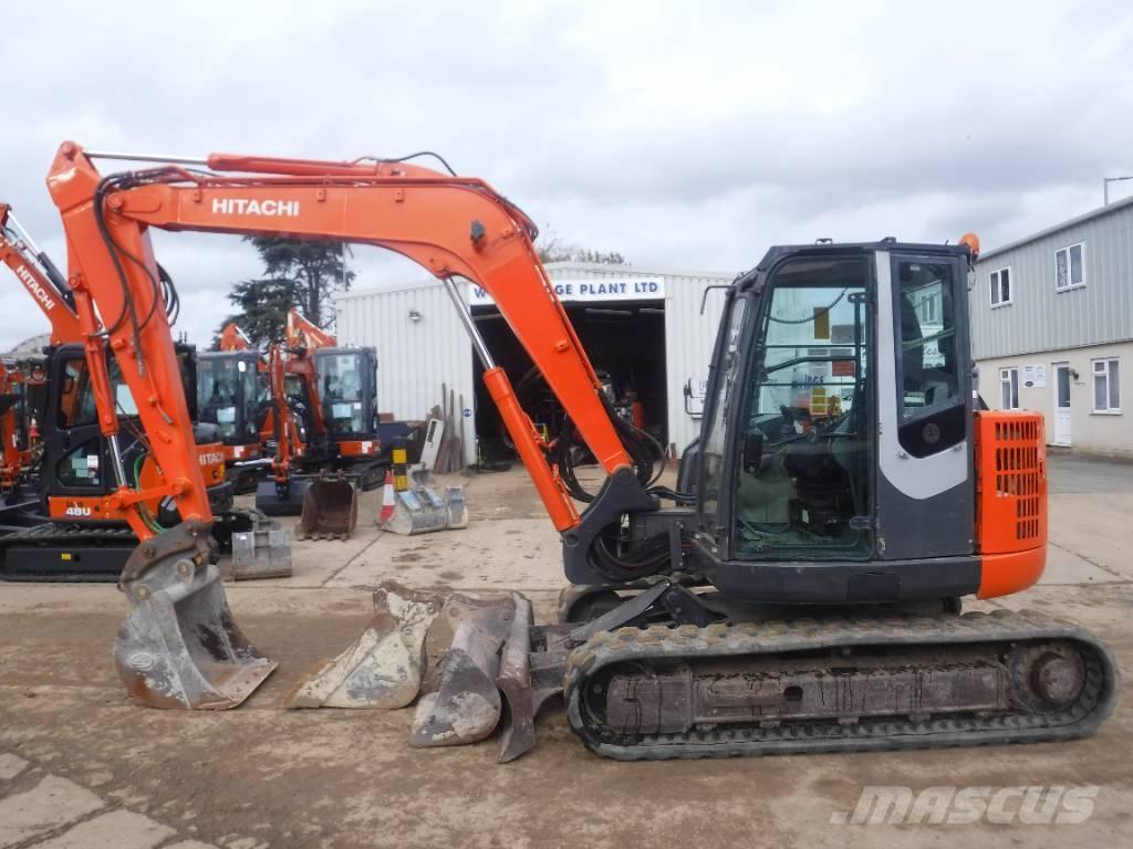 Hitachi ZX 85 US B-3 Midi bageri 7t – 12t