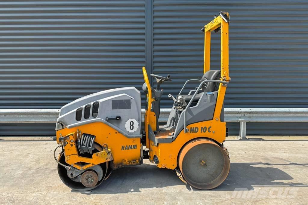 Hamm HD 10C VV Valjci sa dvojnim bubnjem