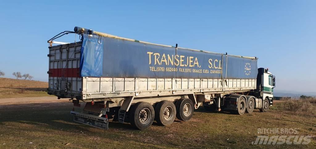 Lecitrailer D1317 Poluprikolice sa ceradom