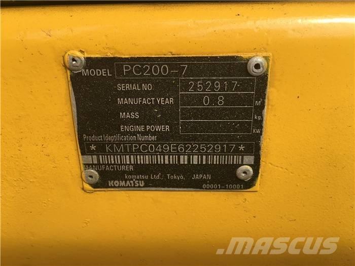 Komatsu PC 200-7 Bageri gusjeničari