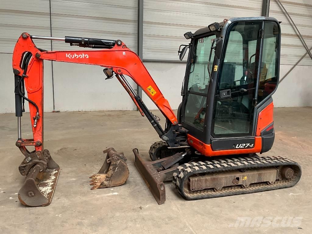 Kubota U 27-4 Mini bageri <7t