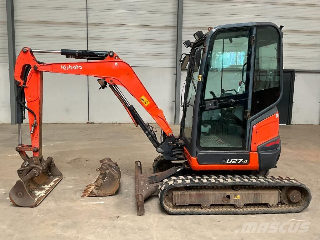 Kubota U 27-4 Mini bageri <7t