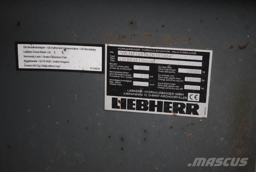 Liebherr LH 24 M Bageri za manipuliranje materijalom / otpadom