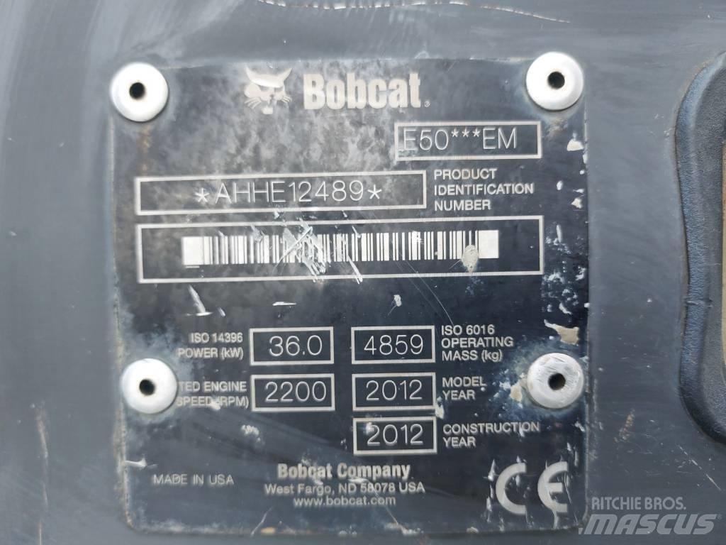 Bobcat E 50 EM Mini bageri <7t