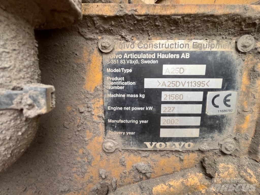 Volvo A 25 D Zglobni demperi