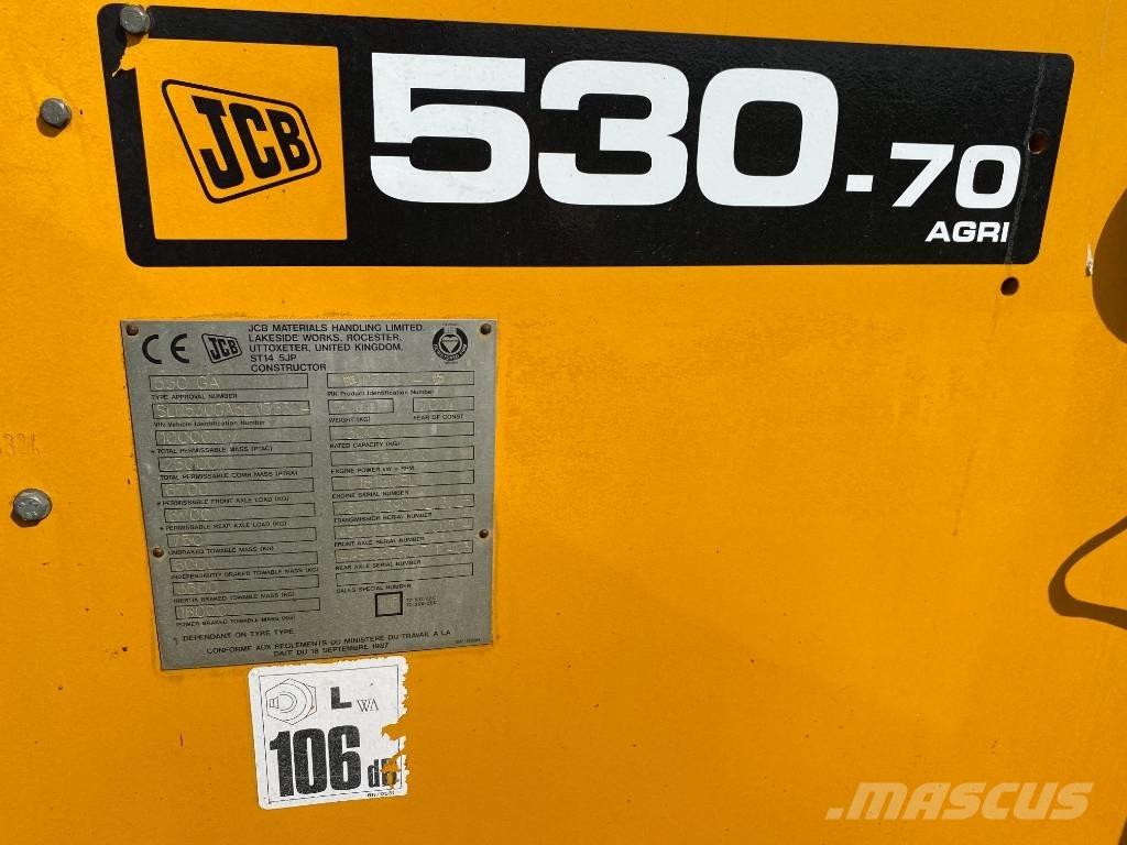 JCB 530-70 Agri Poljoprivredni teleskopski utovarivači