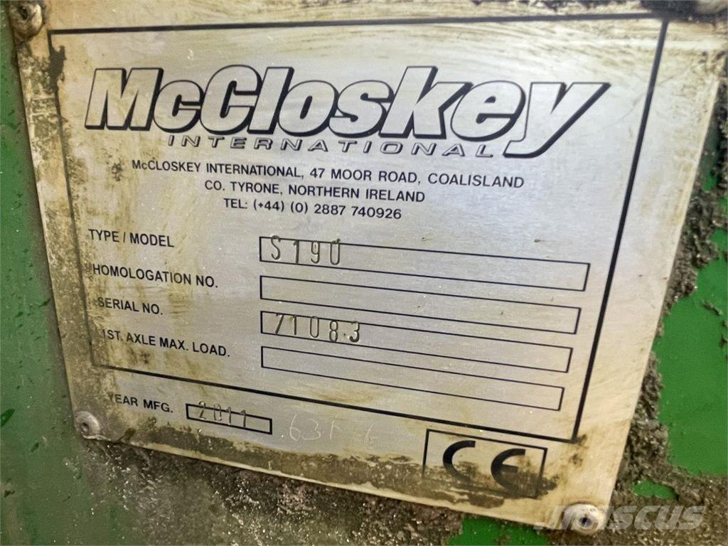 McCloskey S190 Bušilice za kamenolome