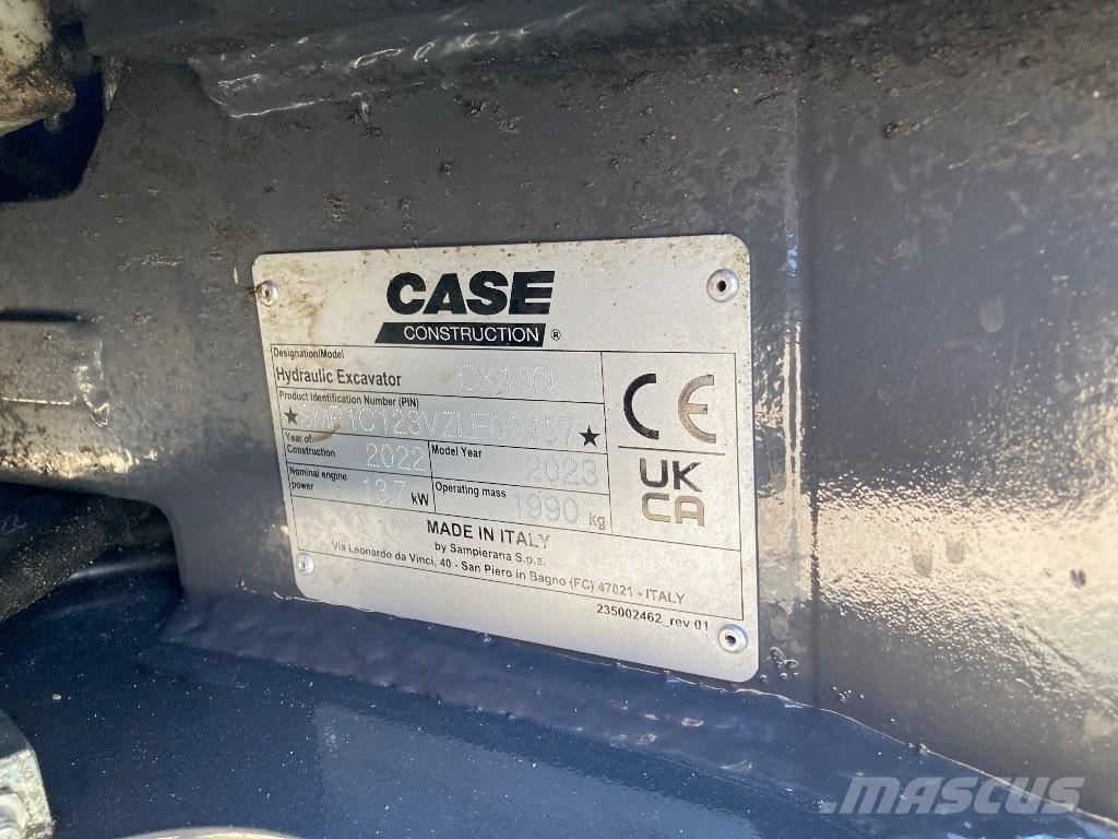 CASE CX 19 D Mini bageri <7t