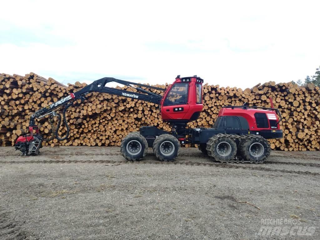 Komatsu 901 XC Harversteri