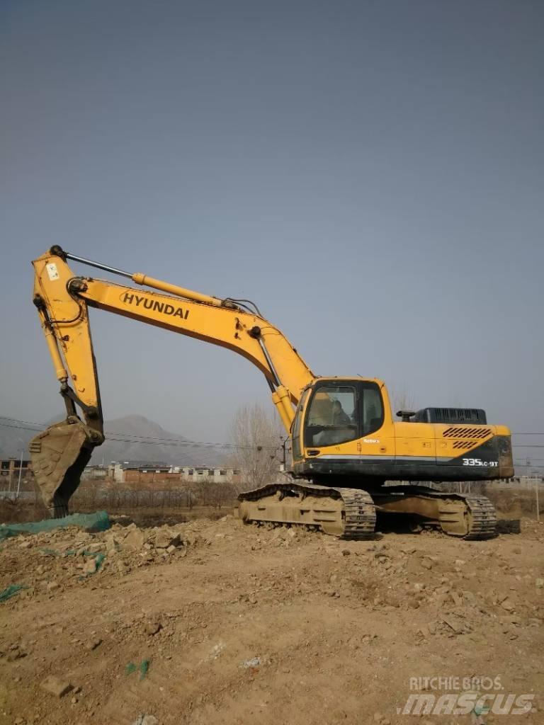 Hyundai 335lc-9s Bageri gusjeničari