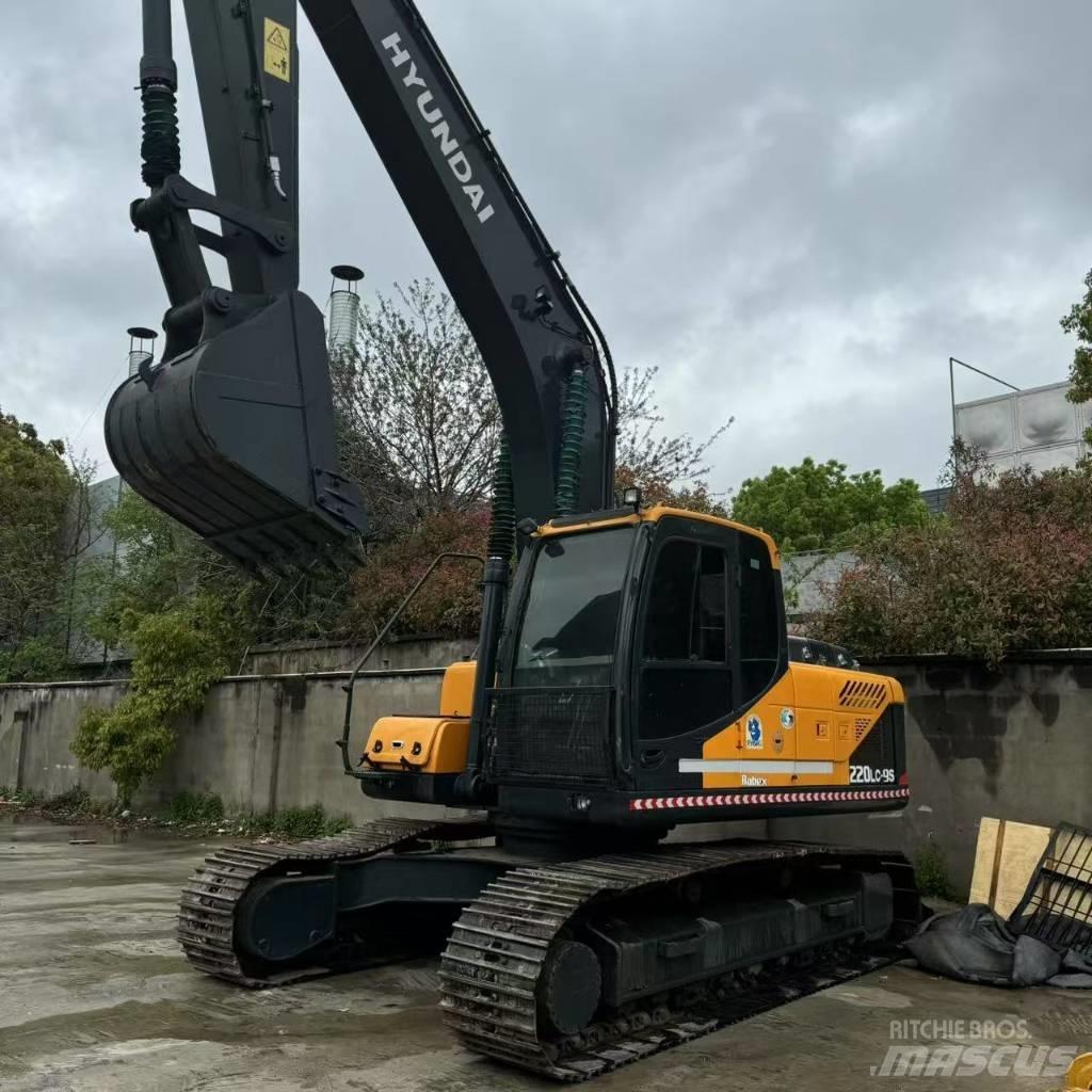 Hyundai R220LC-9S Bageri gusjeničari