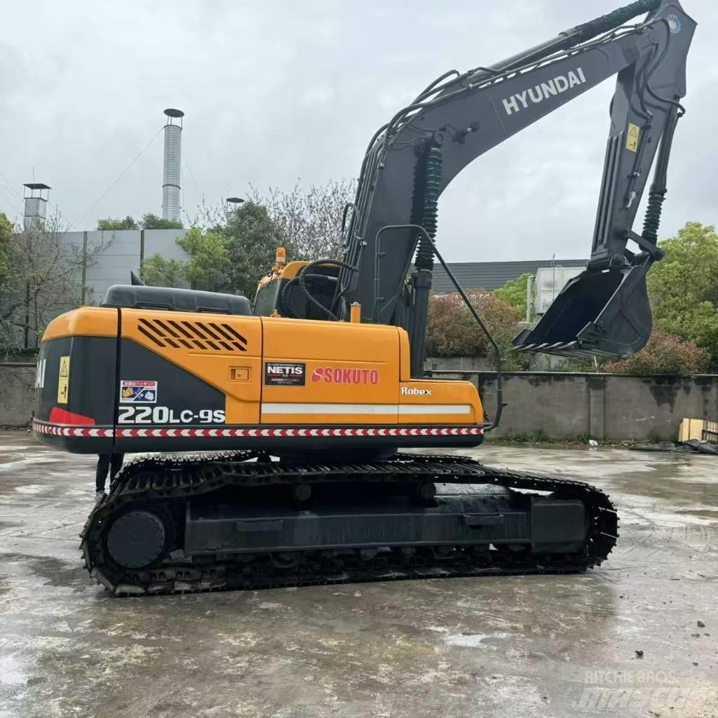 Hyundai R220LC-9S Bageri gusjeničari