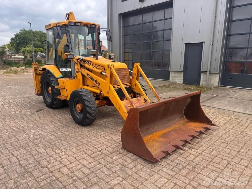 Komatsu WB 97 R-5EO Utovarni rovokopači