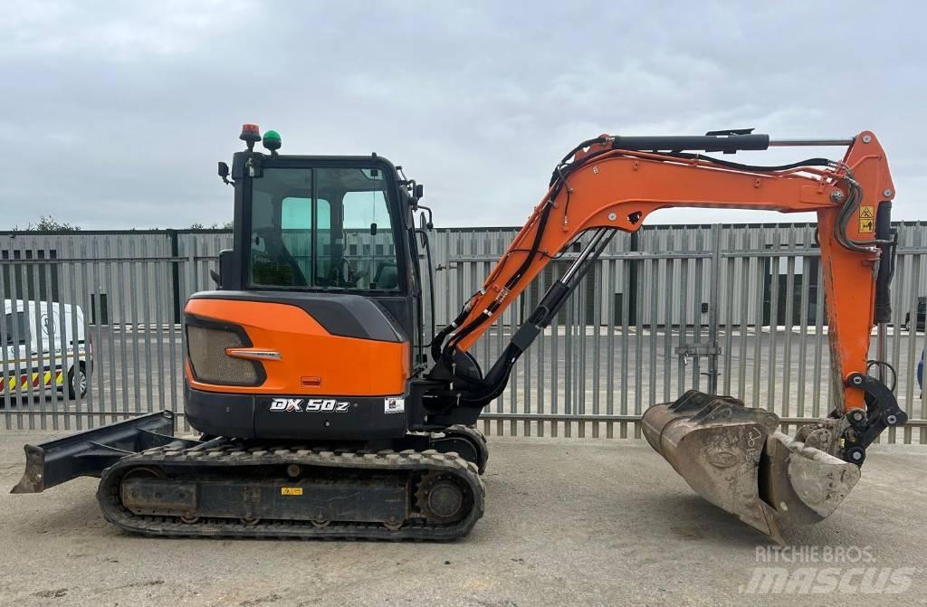 Doosan DX50Z-7 Mini bageri <7t