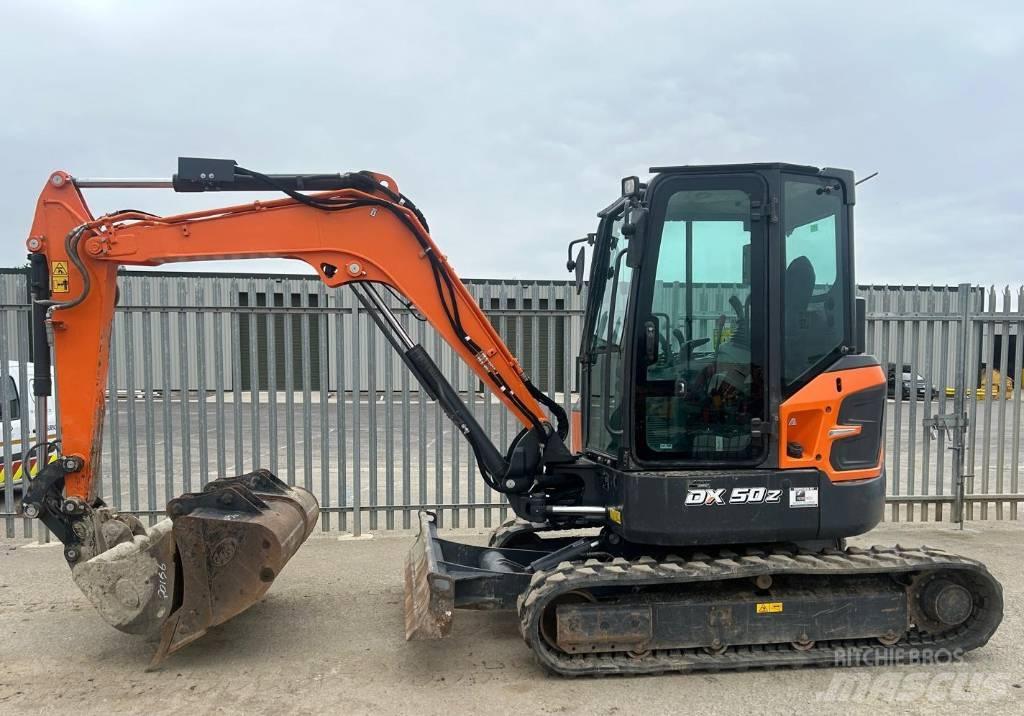 Doosan DX50Z-7 Mini bageri <7t