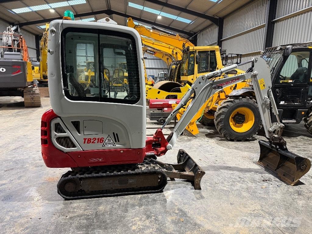Takeuchi TB 216 Mini bageri <7t
