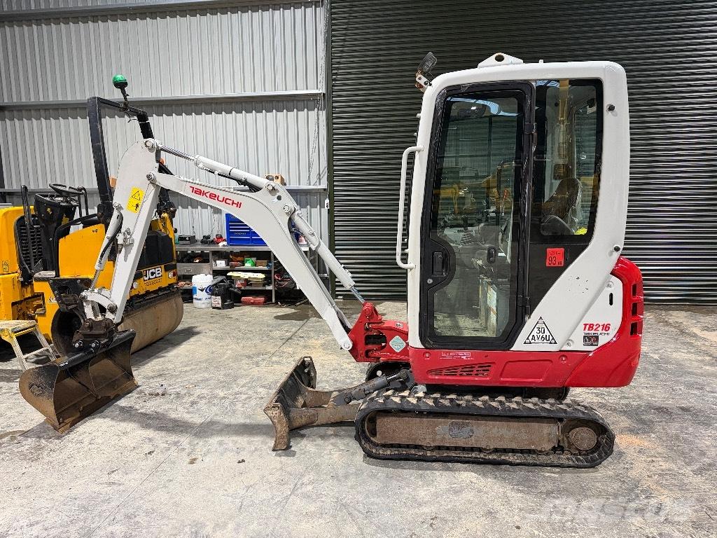 Takeuchi TB 216 Mini bageri <7t