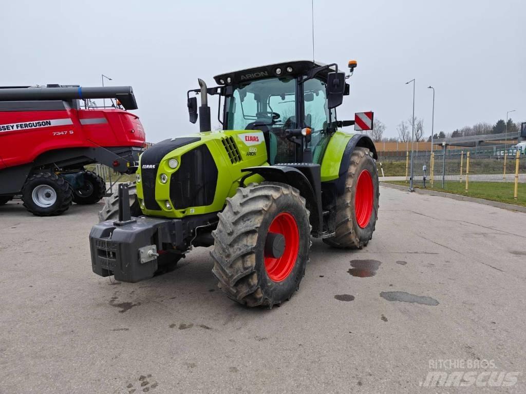 CLAAS Arion 650 Traktori