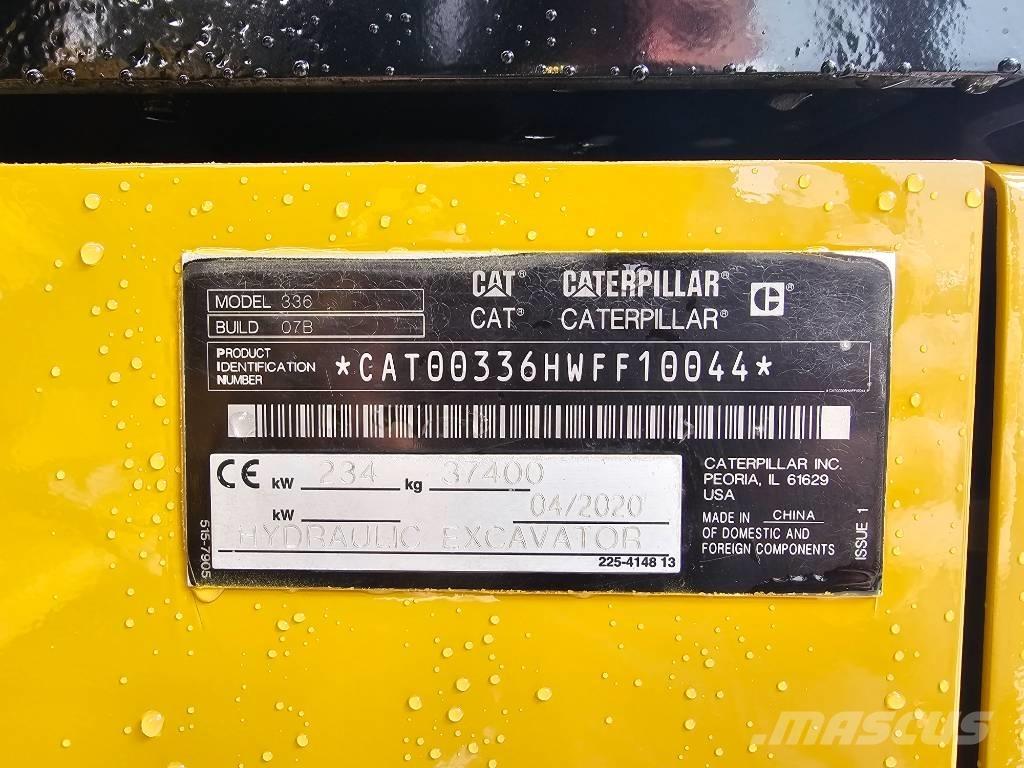 CAT 336 Next Gen Bageri gusjeničari