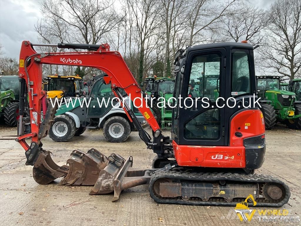 Kubota U 36-4 Mini bageri <7t