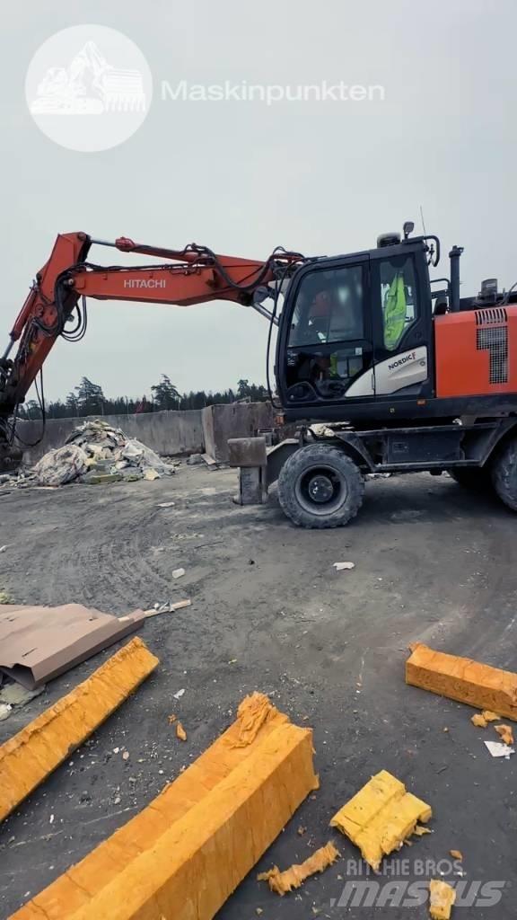 Hitachi ZX 170 W-6 Bageri na kotačima