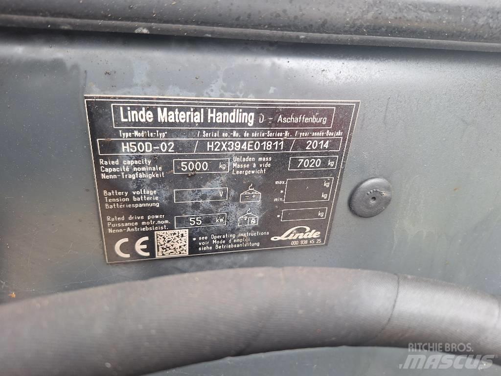 Linde H 50 D Dizelski viličari