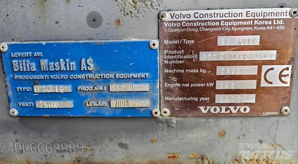 Volvo EC 240 LC Bageri gusjeničari