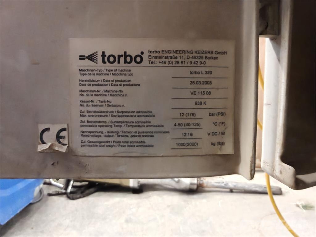  Torbo L 320 Industrijski visokotlačni perači