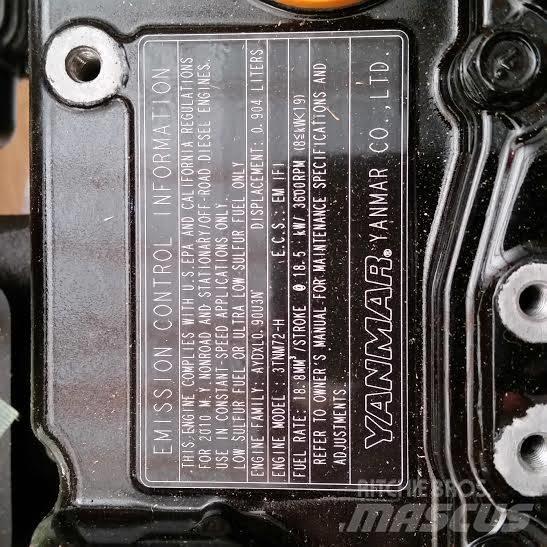 Yanmar 3TNM72 Ostale komponente