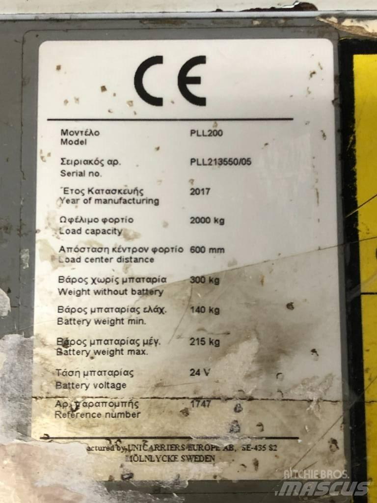 Atlet PLL200 Ručni paletariRučni paletni viličari