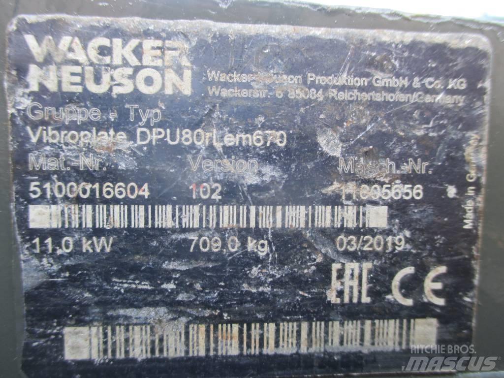 Wacker Neuson DPU 80 Vibro ploče