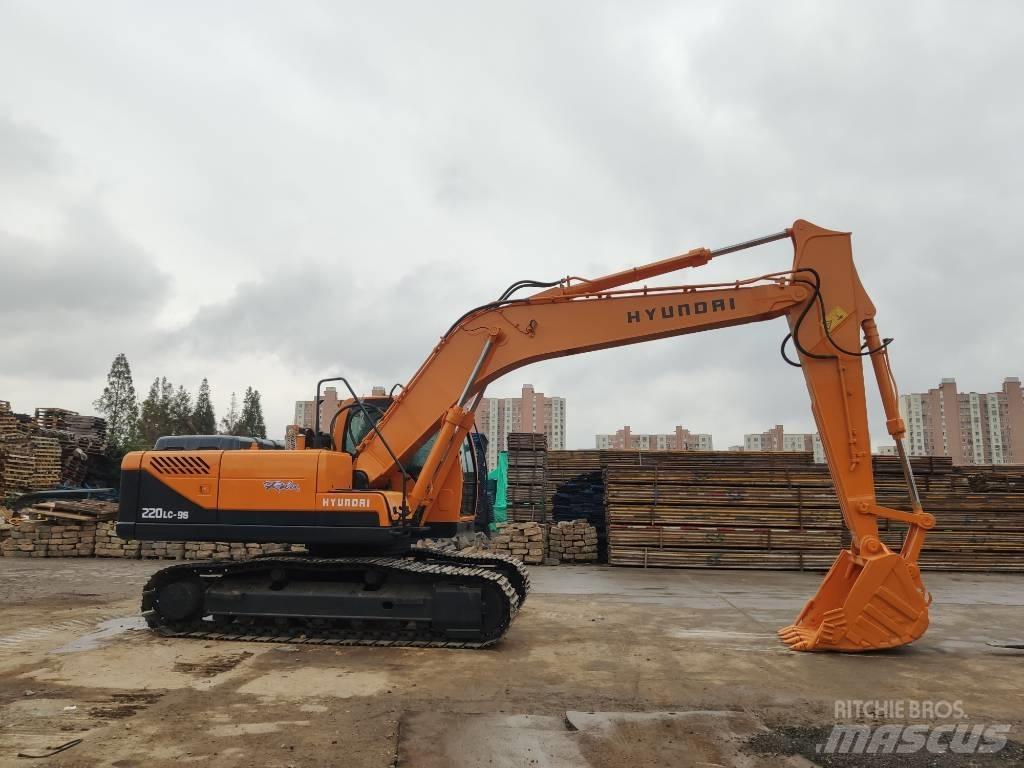 Hyundai R220LC-9S Bageri gusjeničari