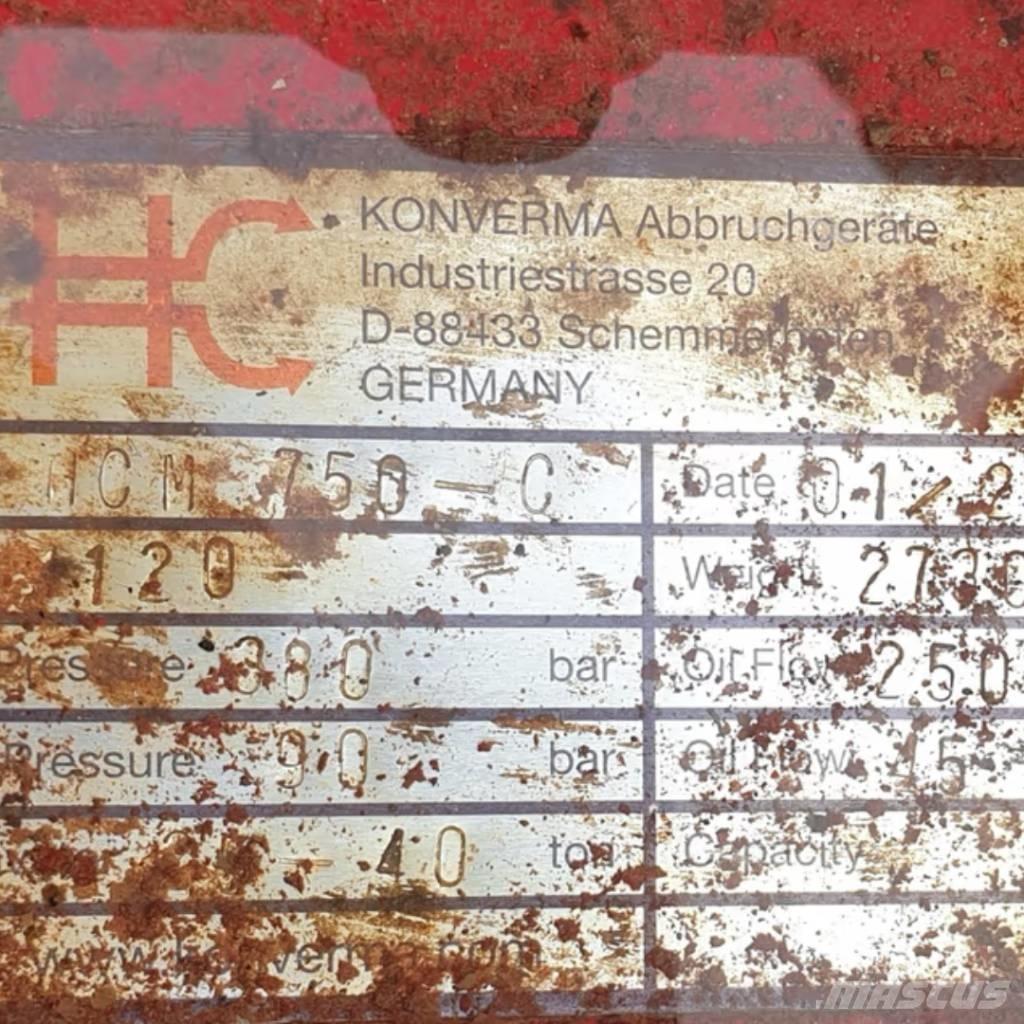  KONVERMA HCM 750C Škare