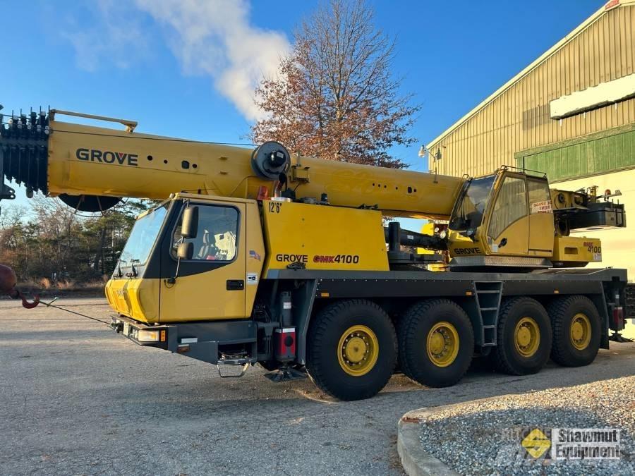 Grove GMK4100B Rabljene dizalice za težak teren